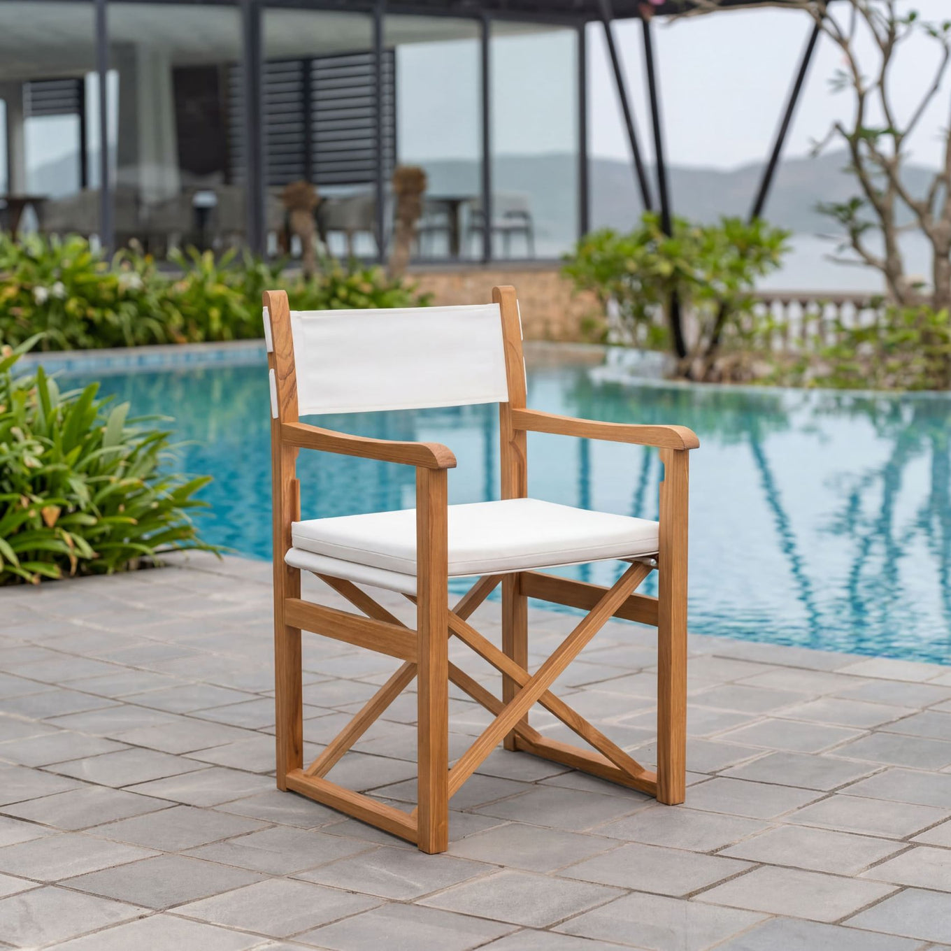Haväng – director's chair in A-grade teak with seat cushion