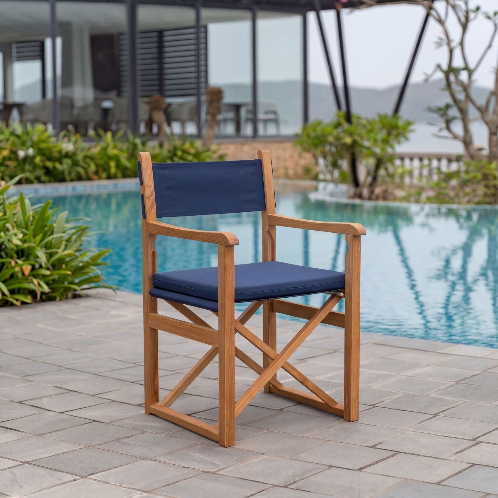 Haväng – director's chair in A-grade teak with seat cushion